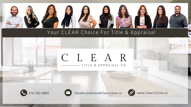 Clear Title and Appraisal co.